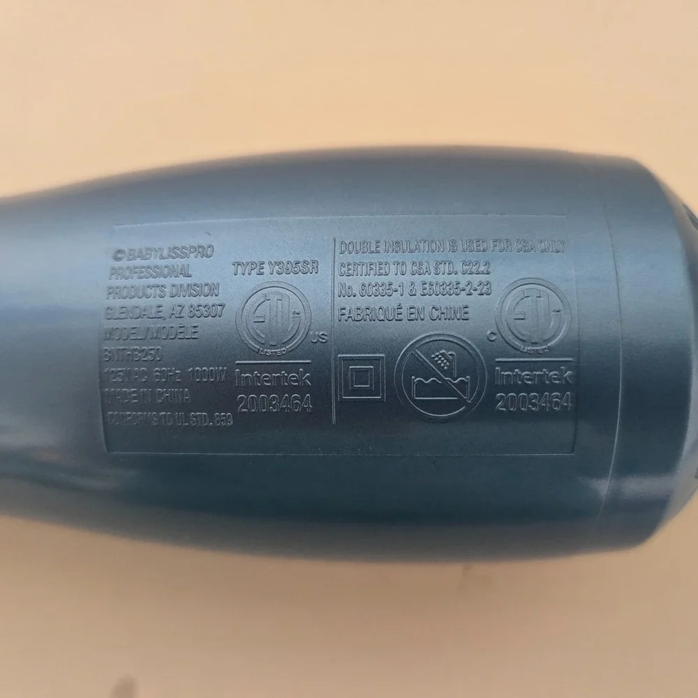 Babyliss PRO Nano Titanium Professional Hot Air Dry Brush Styling 2.5
